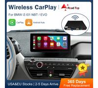 Interfaz inalámbrica CarPlay Android Auto para BMW i3 I01 NBT EVO System 2012-2020 con Mirror Link AirPlay, funciones de reproducción de coche I3 NBT-Black