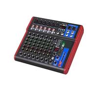 Interfaz mezcladora de 8 Canales for DJ Mixing Console Controller Estudio de grabación con 99 Efectos Digitales DSP