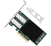 Interfaz PCIE GEN 3.0 X8 a 2 puertos ópticos SFP28 de 25 GbE, adaptador de red RDMA convergente, adaptador Ethernet PCIE, tarjeta NIC PCIE, Broadcom BCM57414 2X 25Gb/s SFP28 Ethernet Controller