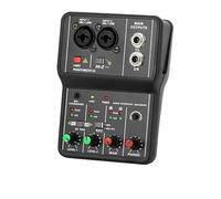 Interfaz portátil Consola de sonido profesional Grabación y arreglo de 2 canales Tarjeta de sonido USB,Una Experiencia De Sonido MáS Interesante