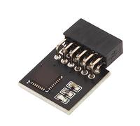 Interfaz SPI del módulo TPM 2.0, material de seguridad alto estable 12pin, reemplazo ideal para la placa base MIS, compatible con TPM2.0 (MS 4462), para PC