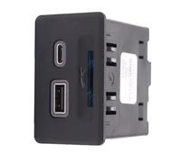 Interfaz USB AUX Automóvil Compatible Con Cadillac Para CT6 XT4 2019 2020 Para XT6 2020 Para XTS 2018 2019 Lector De Adaptador De Interfaces De Enchufe USB 13529869 13512377