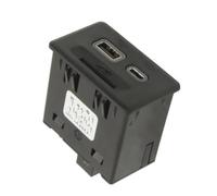 Interfaz USB AUX Del Coche Compatible Con Cadillac Para CT6 Para XT4 2019 2020 USB-C Conjunto De Tarjeta SD 13525431 Puerto Conexión USB Repuesto