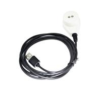 Interfaz USB una óPtica IRDA Infrarrojo Cercano Adaptador MagnéTico IR Cable de TransmisióN Transparente para Lectura de Medidores