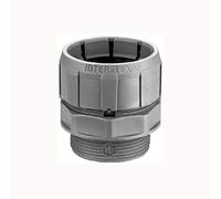 Interflex nylofix - Racor recto nylofix dn29 m32x1,5 poliamida gris