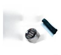 Interior ABS Negro para Botón Arranque para bmw F07 Interior | Material ABS , para resistencia al desgaste, ajuste para preciso para F01/F02, instalación sin herramientas, acabado (Silver)