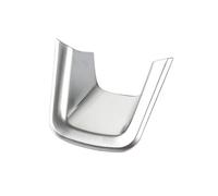 Interior Accesorios ABS Pegatina Interior Coche Embellecedor Para Volante Cubierta Para Jeep Para Renegade 2015-2021 2022 Para Jeep Para Compass 2017-2020 Decoración(Silver 1)