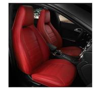 Interior Accesorios Funda Personalizada Para Asiento Delantero Cuero Para Mercedes Para Benz Para CLA250 2020 CLA200 2021 2022 Solo 2 Unidades Fundas Protección cojín(Rojo)