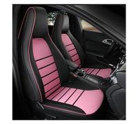 Interior Accesorios Funda Personalizada Para Asiento Delantero Cuero Para Mercedes Para Benz Para CLA250 2020 CLA200 2021 2022 Solo 2 Unidades Fundas Protección cojín(PINK)