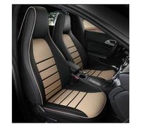 Interior Accesorios Funda Personalizada Para Asiento Delantero Cuero Para Mercedes Para Benz Para CLA250 2020 CLA200 2021 2022 Solo 2 Unidades Fundas Protección cojín(Beige)