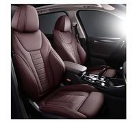 Interior Accesorios Fundas De Asiento Personalizadas Conjunto Completo De Cuero Accesorios Para Para X3 G01 F97 E83 F25 IX3 Fundas Protección cojín(Marrón)