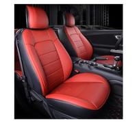 Interior Accesorios Fundas De Asiento Personalizadas Juego Completo Duradero Para Ford Para Mustang 2015 2016 2017 2018 2019 2020 2021 2022 Fundas Protección cojín(Red black)