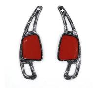 Interior Accesorios Para A3 Para A4 Para A5 S3 S4 S5 Para Q2 Para Q3 2 Unids/lote Volante Deportivo Coche Paletas Cambio Marchas ABS Carbono Decoración Consola Central(Forged Carbon)