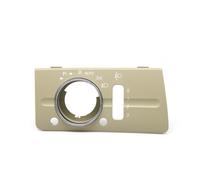 Interior Accesorios Para Benz W211 E Para Clase 320 350 550 2003-2008 LHD Embellecedor Cubierta Interruptor Faro Delantero Izquierdo Salpicadero Decoración Consola Central(Yellow-Model C)