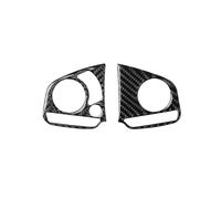 Interior Accesorios Para Civic X 10. ° Para Gen 2016-2021 Pegatina Fibra Carbono Suave Real Embellecedor Interior Para Panel De Volante De Coche Decoración Consola Central