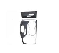 Interior Accesorios Para Jeep Para Grand Para Cherokee 2014-2018 Cubierta Panel Consola Central Delantera Grano Carbono Accesorios Ajuste Panel Engranajes Decoración Consola Central