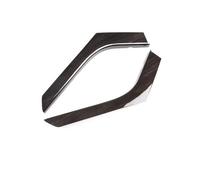 Interior Accesorios Para Land Para Rover Para Range Para Rover Para Evoque 2012-2018 Fibra Carbono Grano Madera Negro Consola Central Tiras Decorativas Decoración Consola Central(Black Wood Grain)