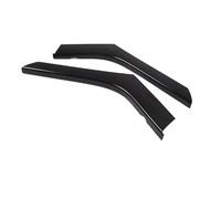 Interior Accesorios Para Land Para Rover Para Range Para Rover Para Evoque 2012-2018 Fibra Carbono Grano Madera Negro Consola Central Tiras Decorativas Decoración Consola Central(Piano Black)