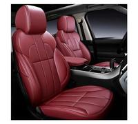Interior Accesorios Para Nissan Para Quest Para Patrol Para Y61 Y62 Y60 Funda De Cuero Personalizada Para Asiento 7 Asientos Protector Fundas Protección cojín(VINO ROJO)