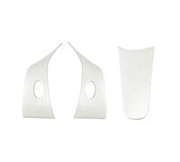 Interior Accesorios Para Tesla Para Modelo 3 Y 2017 2018 2019 2020 2021 2022 2023 Cubierta Embellecedora Para Volante Marco Adhesivo Palanca Cambios Cubierta Manillar(A)