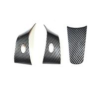 Interior Accesorios Para Tesla Para Modelo 3 Y 2017 2018 2019 2020 2021 2022 2023 Cubierta Embellecedora Para Volante Marco Adhesivo Palanca Cambios Cubierta Manillar(D)