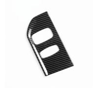 Interior Accesorios Para Volvo Para XC60 2013-2017 Salpicadero Marco Cerradura Central Decoración Cubierta Pegatina Embellecedor Interior Calcomanías Decoración Consola Central(Carbon Fiber Black)