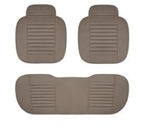 Interior Accesorios Para VW Para Polo Para Atlas Para Jetta Para Bora Para Sharan Funda De Cuero PU Para Asiento De Coche Cojín Para Asiento Fundas Protección cojín(Gray 5 Seat)