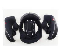INTERIOR+ALMOHADILLAS SCORPION EXO-491 / 1200 NEGRO - Color: NEGRO, Talla: Talla XXS