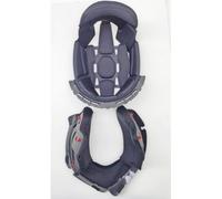INTERIOR+ALMOHADILLAS SCORPION EXO-TECH PRO-FIBRA CARBON PREMIUM LINER SET - Color: NEGRO, Talla: Talla XL