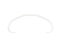 Interior Automóvil ABS Coche Tablero De Instrumentos Panel Decoración Cubierta Pegatinas Embellecedoras Para Jeep Para Renegade 2016-2021 Up(BLANCO)