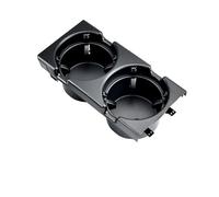 Interior Automóvil Compartimento Almacenamiento Con Doble Orificio Para Consola Central Delantera Y Portavasos Para Serie Para E46 1999-2006 51168217953(Black 2)