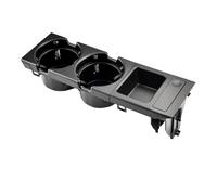 Interior Automóvil Compartimento Almacenamiento Con Doble Orificio Para Consola Central Delantera Y Portavasos Para Serie Para E46 1999-2006 51168217953(Black 1)
