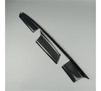 Interior Automóvil Compartimento Central Para Coche Cubierta De Panel De Navegación Embellecedora Interior, Pegatina Color Fibra Carbono Para A6 C7 A7 2012-2018(RHD Carbon Fiber Black)