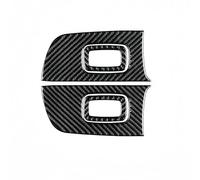 Interior Automóvil Embellecedor Panel Interruptor Elevación Ventana Trasera Coche Pegatina Decorativa Accesorios Fibra Carbono Para Dodge Para Charger 2015-2023 Decoración Interiores