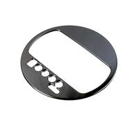 Interior automóvil para Kia para Sportage R Panel Cambio Marchas Tapa Posavasos Embellecedor Moldura Interior Pegatina Protección Acero Inoxidable molduras Rejillas ventilación(Style A Black)