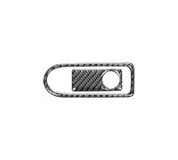 Interior automóvil para Mercedes para Benz Clase C W204 2007-2014 Guantera Fibra Carbono Panel Interruptor Manija Pegatina Embellecedor Interior molduras Rejillas ventilación(Bien)