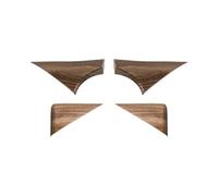 Interior automóvil para Nissan para Patrol Y62 2017-2021 2022-2025 Cubierta Decorativa Lentejuelas Triangulares Internas Puerta Coche Accesorios para Interior Coche(Wood Grain)