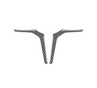 interior automóvil Para Serie 5 G30 2018-2022 Accesorios Panel Interior Fibra Carbono Para Volante Coche Cubierta Tiras Embellecedoras Izquierda Y Derecha Molduras interiores