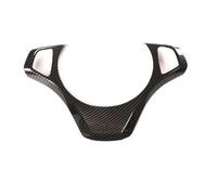 Interior automóvil para X3 E83 2006-2010 ABS Fibra Carbono Marco Volante Coche Cubierta Embellecedora Pegatina Interior Piezas(Fibra de Carbon)