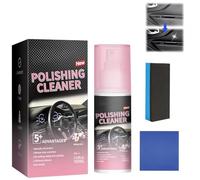 Interior Cleaner and Protectant, 2025 New Polishing Cleaner Car Interior Spray, Car Polishing Cleaners - Protects Vinyl, Plastic, Rubber, Enhances Shine and Prevent Bad Weather (1Pcs)