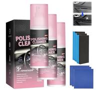 Interior Cleaner and Protectant, 2025 New Polishing Cleaner Car Interior Spray, Car Polishing Cleaners - Protects Vinyl, Plastic, Rubber, Enhances Shine and Prevent Bad Weather (3Pcs)