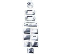 Interior Coche 11 Piezas Cubierta Embellecedora Para Interruptor Elevalunas Puerta Coche Con Lentejuelas, Para Civic 10.º 2016-2020 Interiores Para Coche Decorativo Interior Accesorios