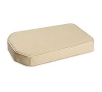 Interior Coche Accesorios Cojín de Cuero para reposabrazos de Consola Central, Funda Universal para reposabrazos de Coche, Accesorio de Soporte para reposabrazos automático(Beige)