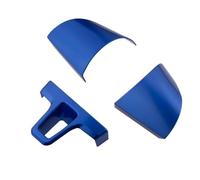 Interior Coche Accesorios De Coche Embellecedor Para Volante Pegatina Decorativa Funda Para Tiguan Para Touran Para Passat 2011-2015 Para Lavida 2011-2014(Azul)