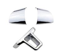 Interior Coche Accesorios De Coche Embellecedor Para Volante Pegatina Decorativa Funda Para Tiguan Para Touran Para Passat 2011-2015 Para Lavida 2011-2014(Sliver)