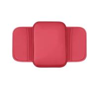 Interior Coche Accesorios Funda Protectora para Consola Central De Coche, Reposabrazos, Cojín para Reposabrazos, Alfombrilla con Bolsillo Lateral De Almacenamiento(Red)