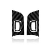 Interior Coche Accesorios Interior Calcomanía Fibra Carbono Interruptor Elevación Ventana Automóvil Para Chrysler 300 Para Dodge Para Charger 2011-2023