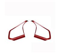 Interior Coche Accesorios Para Chevrolet Para Corvette C8 2020-2023 Accesorios Pegatina Cubierta De Botón De Volante De Fibra De Carbono Dura Car Interior(J)