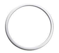 Interior Coche Accesorios Para Mazda 3 6 CX3 CX-3 CX-5 CX5 CX8 CX 9 Para Axela 2017 2018 Logotipo Volante Coche Círculo Lentejuelas Cubierta Embellecedora Pegatinas Accesorios(Matt Silver)