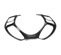 Interior Coche Accesorios Para Toyota Para CHR 2016-2019 Estilo Fibra Carbono Cubierta Volante Embellecedor Decoración Botones Interiores Accesorios Interiores Coche